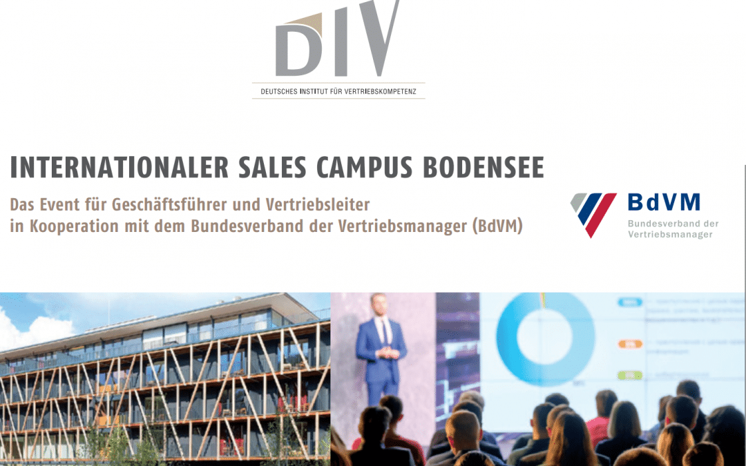 2. Internationaler Sales Campus Bodensee